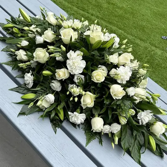 funeral tribute flowers
